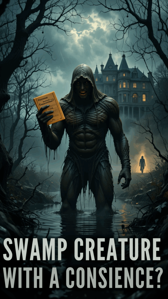 SWAMP CREATURE WITH A CONSIENCE